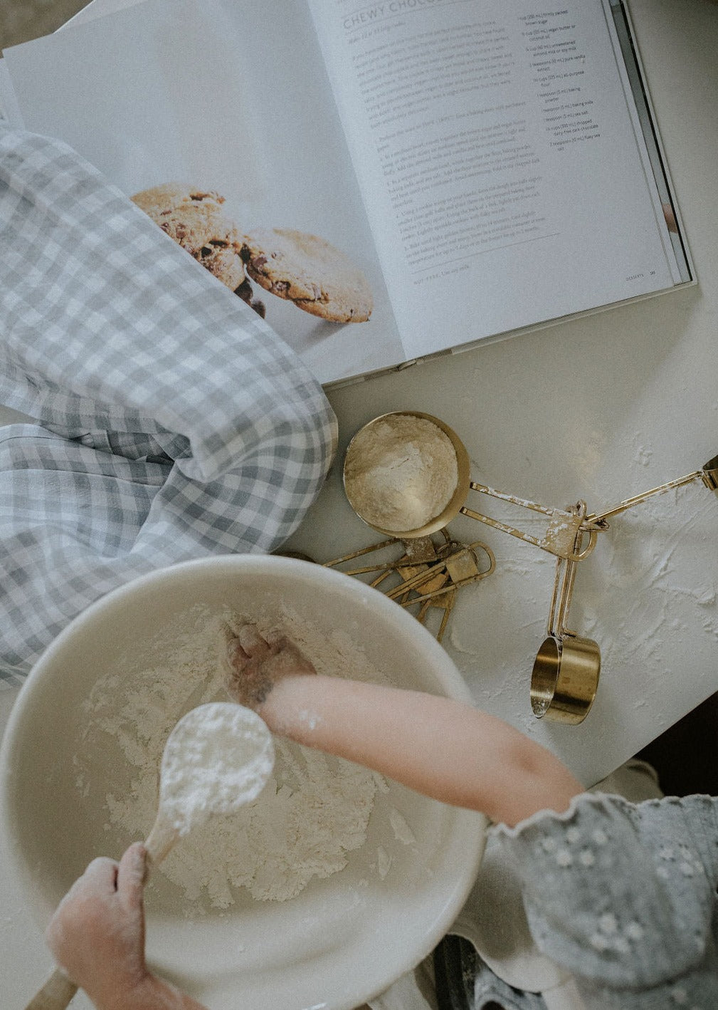 Ruffled Tea Towel