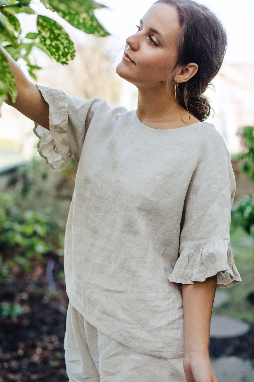 Ruffled Hannah Tee