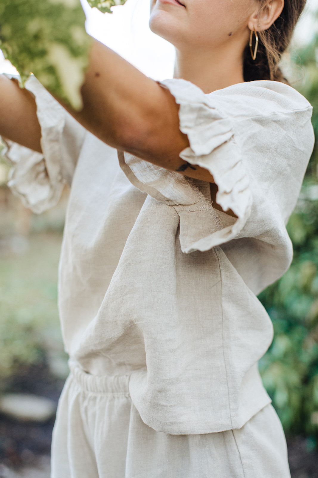 Ruffled Hannah Tee