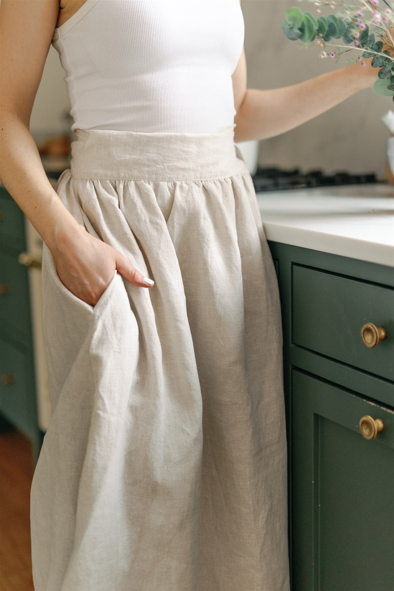 Breta Wrap Skirt