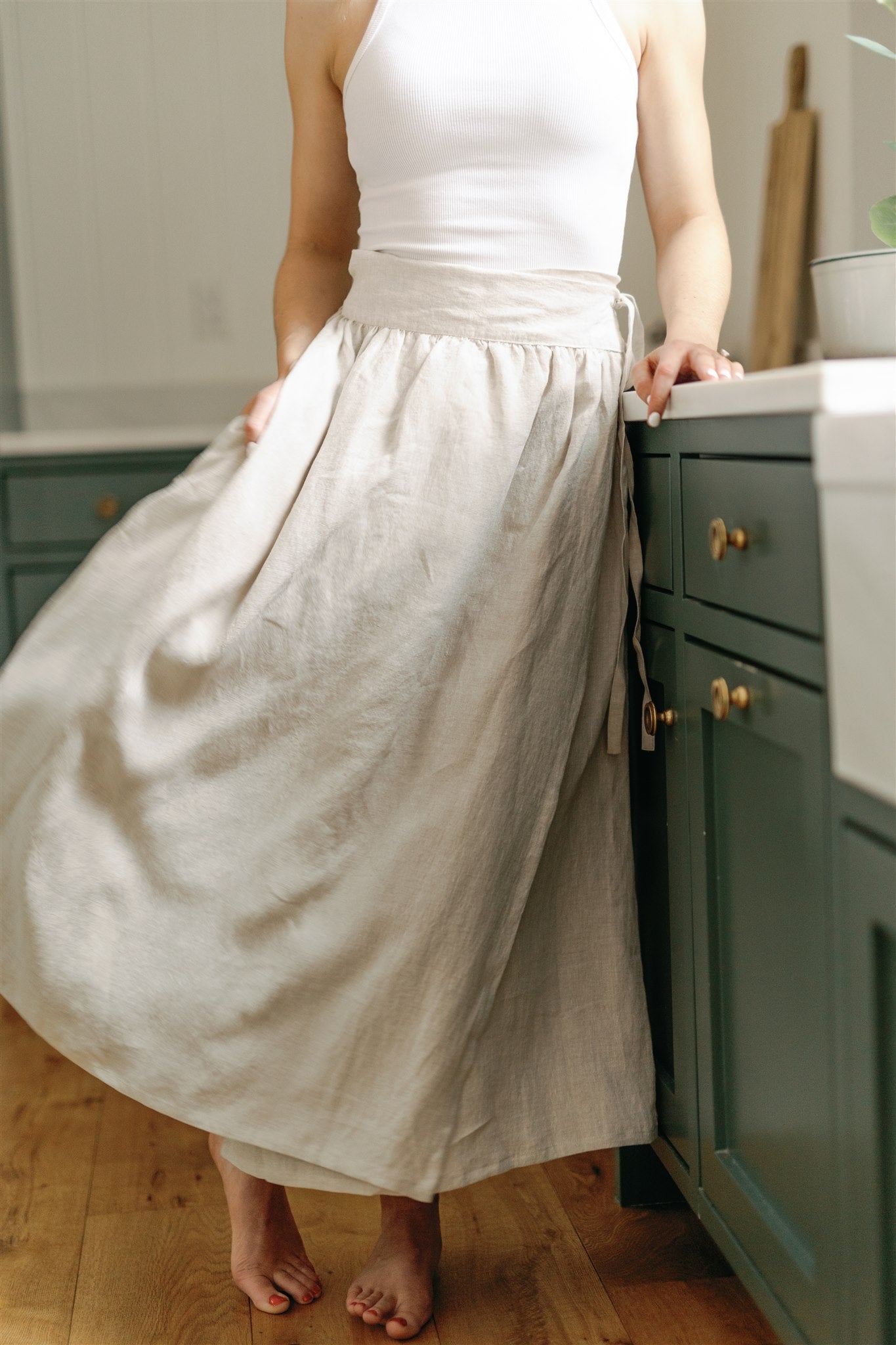 Breta Wrap Skirt