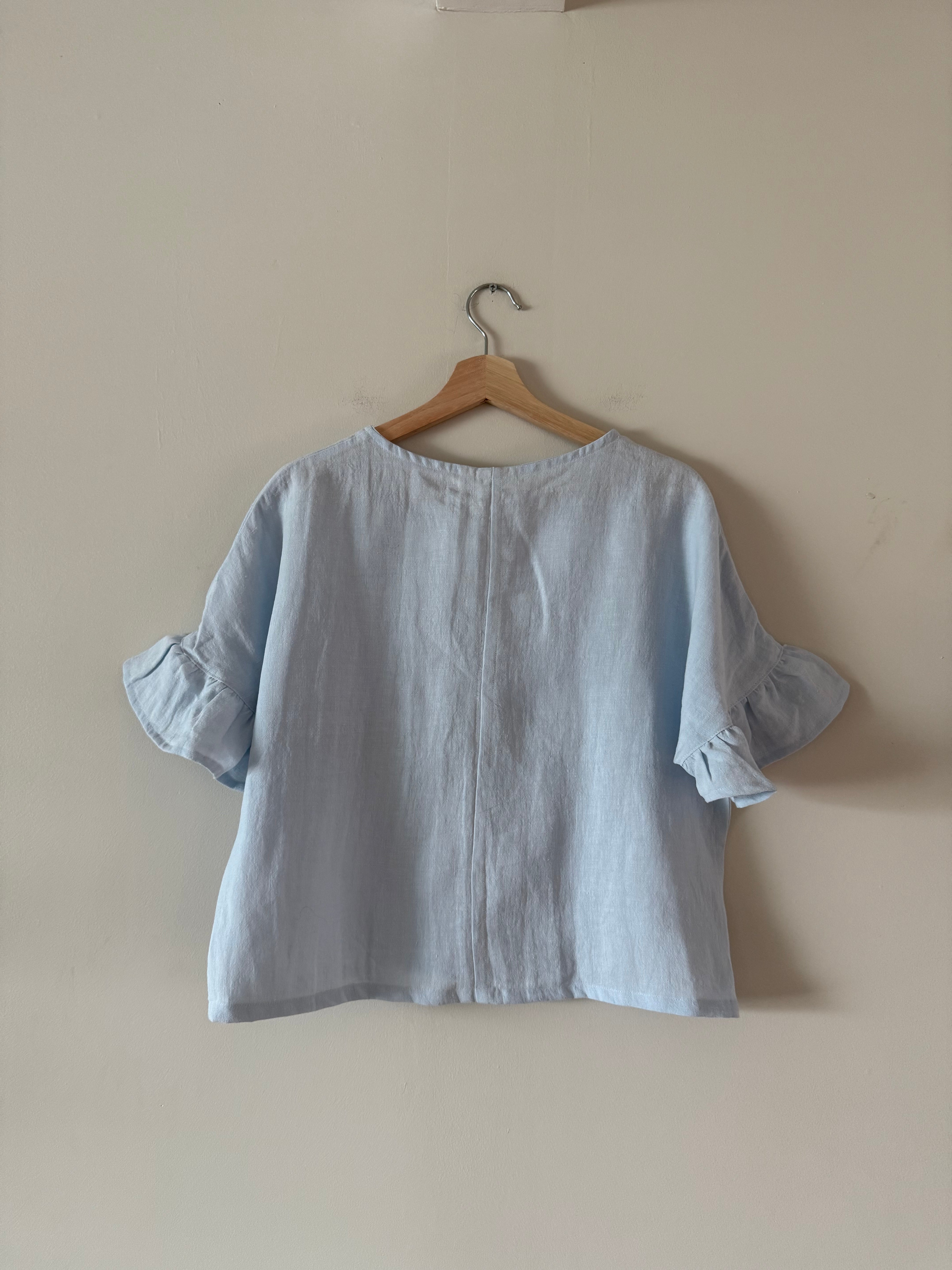 Ruffled Hannah Tee - XS