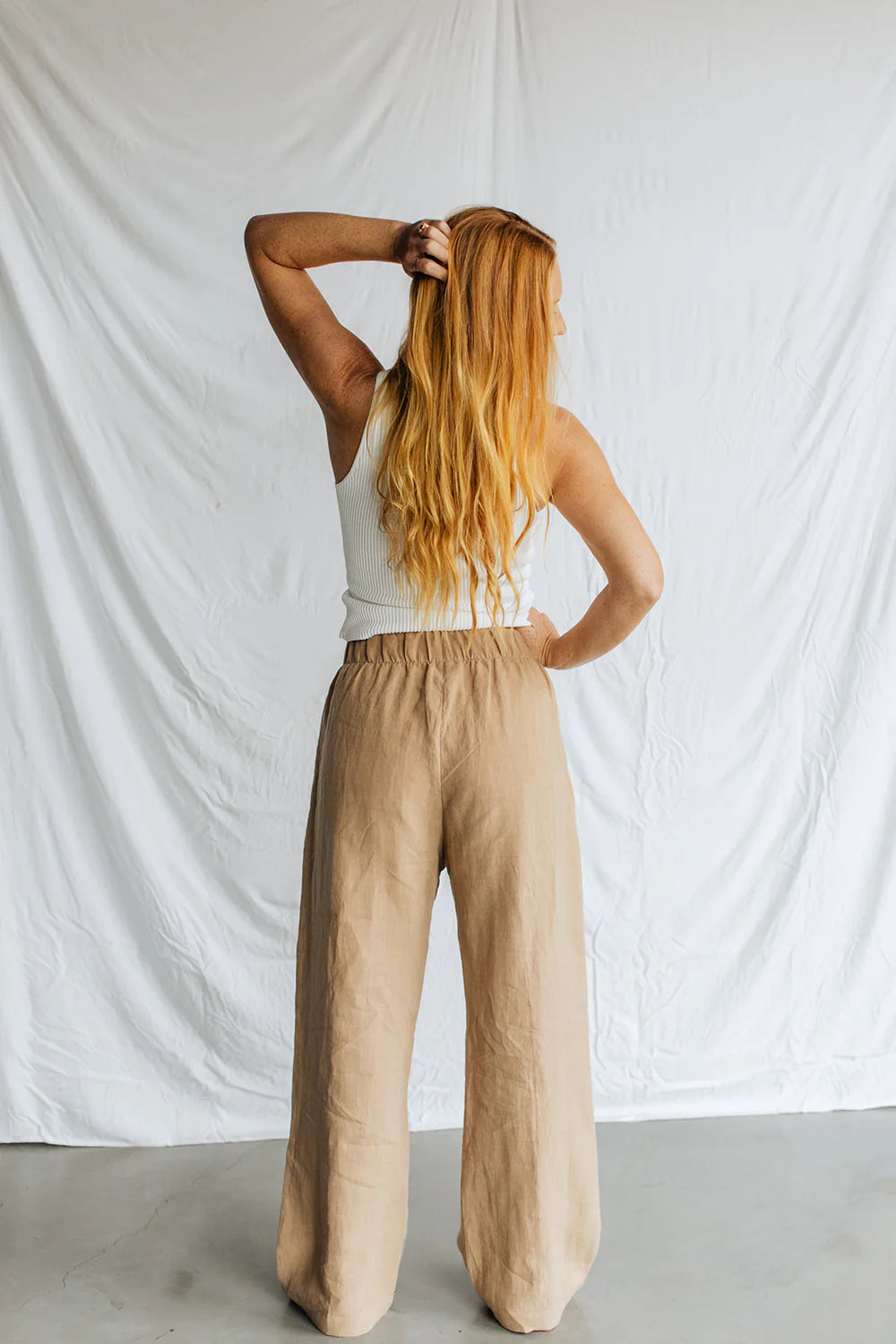 Nora Wide Pants - L